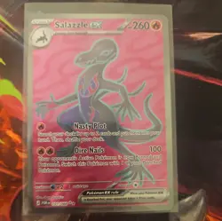 Salazzle ex 101/88 Double RareFull Art Pokemon Perfect Order-Mint - Image 1