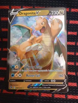 Pokemon - Dragonite V - 049/078 Pokemon GO - Ultra Rare - NM💥CLEAN💥 - Image 1