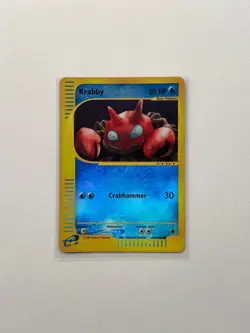 Pokemon TCG 2002 Krabby Expedition Base | Reverse Holo | Near Mint Condition - Image 1
