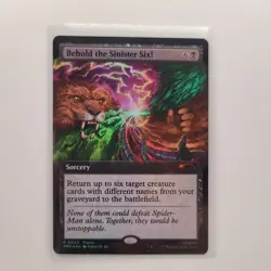 MTG Spider-man Behold The Sinister Six Magic EXCLUSIVE Promo PAX West 2025 #4 - Image 1