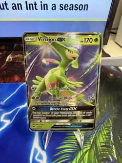 Pokemon Virizion GX 34/214 Lost Thunder Ultra Rare Holo - Image 1