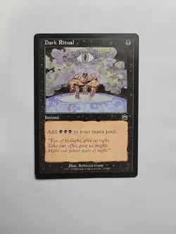MTG - Dark Ritual Mercadian Masques Regular Common #129 - Image 1