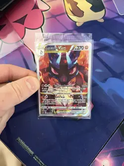 Pokemon TCG Lucario VSTAR SWSH291 Black Star Promo Full Art SEALED - Image 1