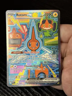 Rotom ex 126/094 Me02: Phantasmal Flames Holo | Pokemon TCG - Image 1