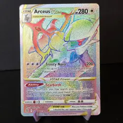 2022 Pokemon SWSH9 Brilliant Stars Arceus VSTAR 176/172 - Image 2