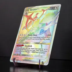 2022 Pokemon SWSH9 Brilliant Stars Arceus VSTAR 176/172 - Image 3