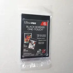 Ultra Pro One Touch Magnetic Holder Clear UV MTG YuGiOh Pokemon - Image 1