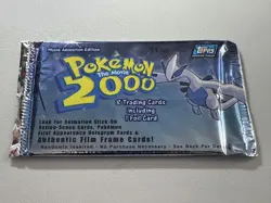 Pokemon the Movie 2000 Topps Pack New Factory Sealed Lugia - Image 1