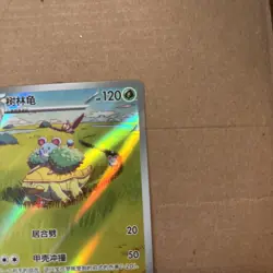 Pokemon TCG Grotle Chinese Gem Pack 4 0807/07 Full Art Holo NM/M - Image 3