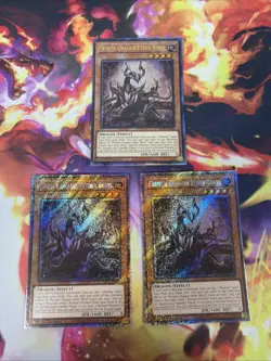 Primite Dragon Ether Beryl Ultimate Rare + X2 Secret 1st Ed RA05-EN033 YuGiOh - Image 1
