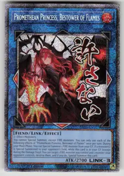 Promethean Princess, Bestower of Flames (Starlight Rare) RA05-EN107 NM Yu-Gi-Oh - Image 1