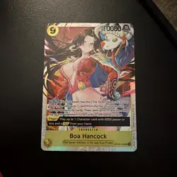 One Piece TCG Boa Hancock OP14-112 Super Rare Foil The Azure Sea’s Seven SR - Image 1