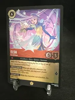 Elsa, Ice Artisan - Winterspell - Legendary - COLD FOIL - Disney Lorcana - Image 2