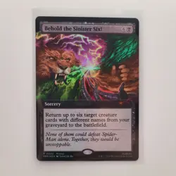 MTG Spider-man Behold The Sinister Six Magic EXCLUSIVE Promo PAX West 2025 #3 - Image 1