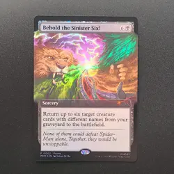 MTG Spider-man Behold The Sinister Six Magic EXCLUSIVE Promo PAX West 2025 #3 - Image 2