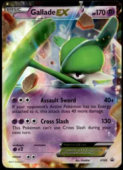 Gallade EX XY45 Black Star Promo Holo Pokemon Card TCG HP E1 - Image 1