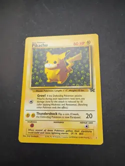 Pokemon Pikachu #1 Black Star Promo Card Wizards ~ Ungraded - Image 1