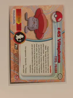 2000 Topps Chrome Pokemon Vileplume #45 - holo card - Image 2