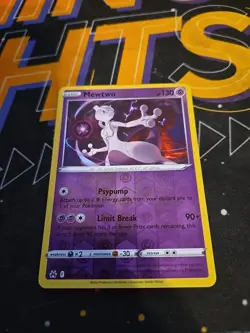 Mewtwo 059/159 Reverse Holo - Crown Zenith Pokemon Card NM - LP - Image 1