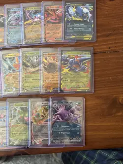 Bundle of 32 Playable EXs Pokemon Cards TCG Lot All Mint Near Mint - Image 5