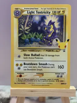 Light Toxtricity - SWSH137 - Pokemon Sword & Shield Promo Rare Holo Card NM - Image 1