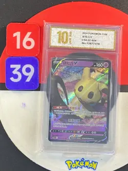 Pokemon TCG Chinese Mimikyu V CS4.5C 024/063 RR Card Grade10 - Image 1