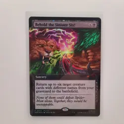 MTG Spider-man Behold The Sinister Six Magic EXCLUSIVE Promo PAX West 2025 #2 - Image 1