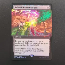 MTG Spider-man Behold The Sinister Six Magic EXCLUSIVE Promo PAX West 2025 #2 - Image 2