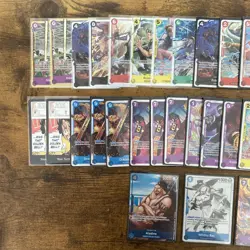 One Piece SR Joblot, One Piece Card Game Bandai - Joblot Of Cards - Image 2