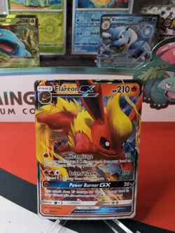 Flareon GX - SM171 - Pokemon Sun & Moon Promo Ultra Rare Card NM - Image 1