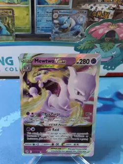 Mewtwo VSTAR - 031/078 - Pokemon Go - Ultra Rare Pokemon Card - NM - Image 1