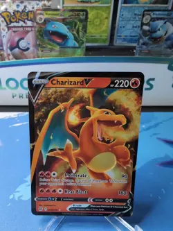 Charizard V - 017/172 - Pokemon Brilliant Stars Sword & Shield Rare Card NM - Image 1