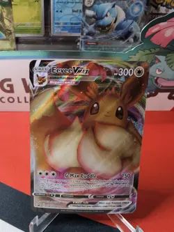 Eevee VMAX - SWSH087 - Full Art Ultra Rare Black Star Promo - Pokemon Card - NM - Image 1