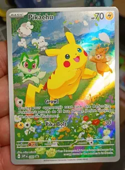 Pikachu 088 Sv: Scarlet & Violet Promo Card Holo NM - Image 1