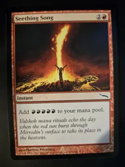 Seething Song LP Mirrodin MTG FREE SHIPPING - Image 1