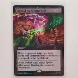 MTG Spider-man Behold The Sinister Six Magic EXCLUSIVE Promo PAX West 2025 #1 - Image 1