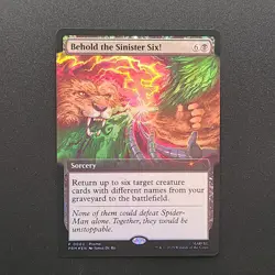 MTG Spider-man Behold The Sinister Six Magic EXCLUSIVE Promo PAX West 2025 #1 - Image 2