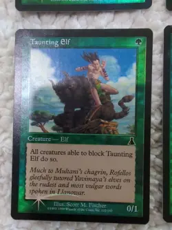 1x Taunting Elf #122 (Foil) (NM) Urza's Destiny UDS Magic MTG - Image 5