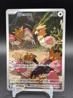 Spearow 151/132 Illustration Rare Mega Evolution Pokemon Near Mint (A) - Image 1