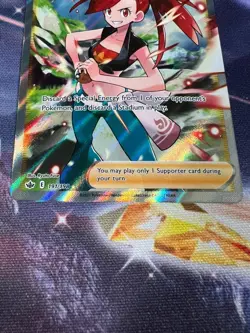 Flannery 191/198 Pokemon TCG Sword & Shield - Chilling Reign Foil NM - Image 3