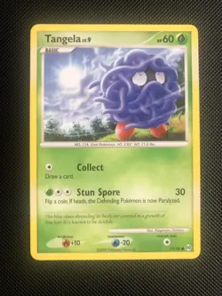 Pokemon TCG Tangela Arceus 77/99 Regular Common NM - Image 1