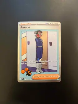 Amarys 170/131 - Pokemon TCG Prismatic Evolutions Special Illustration Rare NM - Image 1