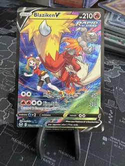 Pokemon TCG Blaziken V TG14/TG30 SWSH12: Silver Tempest Trainer Gallery M/NM - Image 1