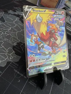 Pokemon TCG Blaziken V TG14/TG30 SWSH12: Silver Tempest Trainer Gallery M/NM - Image 2