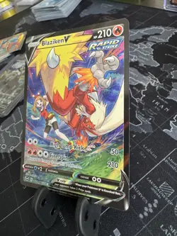 Pokemon TCG Blaziken V TG14/TG30 SWSH12: Silver Tempest Trainer Gallery M/NM - Image 3