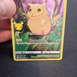 Pikachu 005/025 Holo Rare Full Art Celebrations 25th Pokemon Cards TCG .. - Image 4