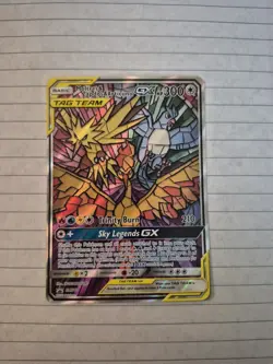 Pokemon Moltres & Zapdos & Articuno GX SM210 TAG TEAM Promo - Image 1