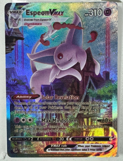 Espeon VMAX 270/264 Full Art Alternate Art - Fusion Strike Pokemon Secret Rare.. - Image 1