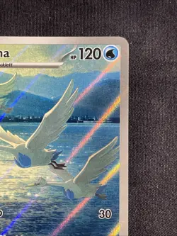 Pokemon Swanna 110/086 SV: White Flare Illustration Rare Full Art Holo NM - Image 3