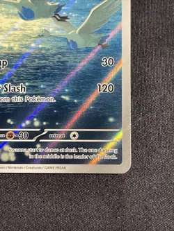 Pokemon Swanna 110/086 SV: White Flare Illustration Rare Full Art Holo NM - Image 4